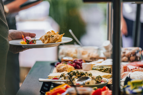 Frühstückbuffet bei Aal Hoffmann