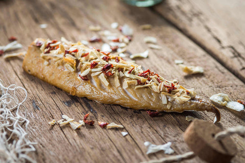 Zwiebelmakrelenfilet