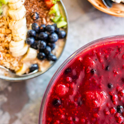 Einblick in die Frühstücksauswahl beim Frühstücksbuffet vom Fischhaus Hoffmann am Dümmer-See.